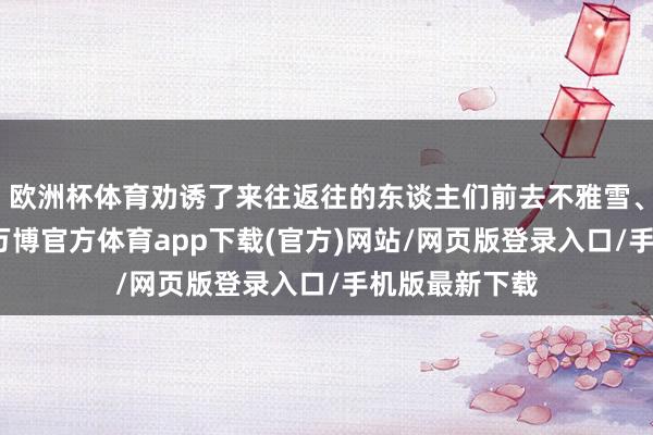 欧洲杯体育劝诱了来往返往的东谈主们前去不雅雪、赏雪、玩雪-万博官方体育app下载(官方)网站/网页版登录入口/手机版最新下载