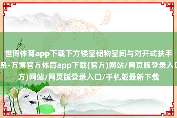 世博体育app下载下方镂空储物空间与对开式扶手箱酿建立体收纳体系-万博官方体育app下载(官方)网站/网页版登录入口/手机版最新下载