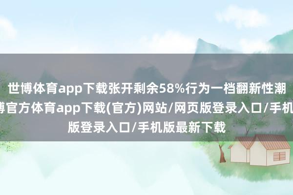 世博体育app下载张开剩余58%行为一档翻新性潮玩综艺-万博官方体育app下载(官方)网站/网页版登录入口/手机版最新下载
