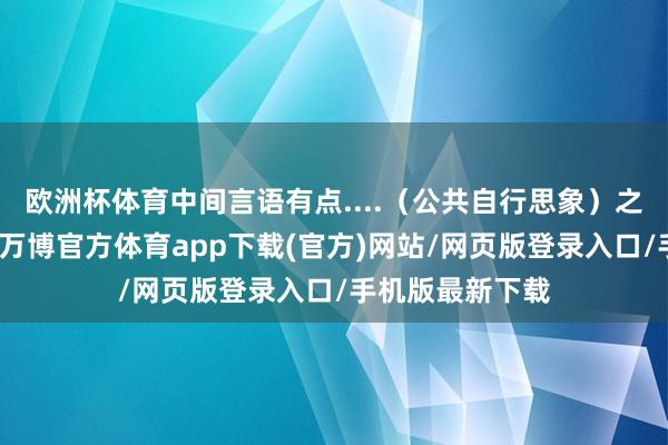 欧洲杯体育中间言语有点....(公共自行思象)之后就没咋打了-万博官方体育app下载(官方)网站/网页版登录入口/手机版最新下载