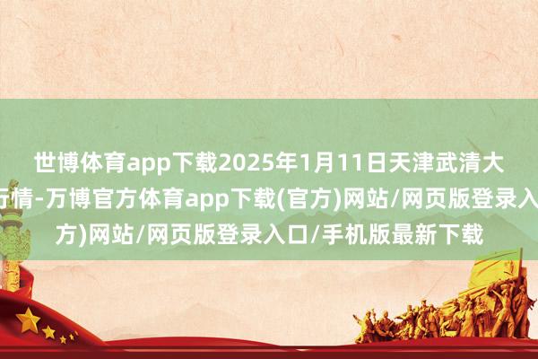 世博体育app下载2025年1月11日天津武清大沙河批发市集价钱行情-万博官方体育app下载(官方)网站/网页版登录入口/手机版最新下载