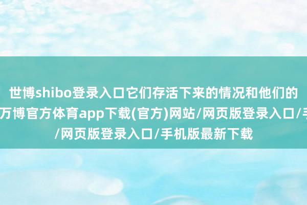 世博shibo登录入口它们存活下来的情况和他们的吸收碰巧相背-万博官方体育app下载(官方)网站/网页版登录入口/手机版最新下载