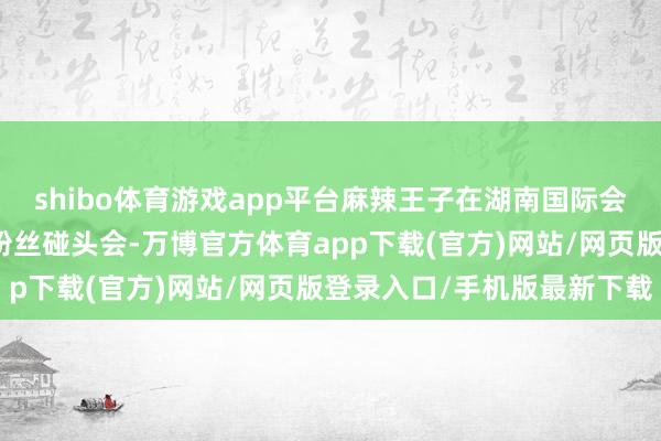 shibo体育游戏app平台麻辣王子在湖南国际会展中心芒果馆举办年度粉丝碰头会-万博官方体育app下载(官方)网站/网页版登录入口/手机版最新下载